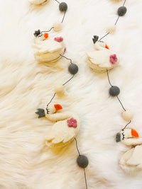 Ostrich Felt Hanging with Bells