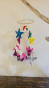 Unicorn Rainbow Felt Mobile