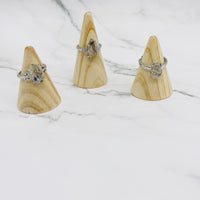 Quartz Ring, Raw Quartz Ring, Crystal Ring, Handmade Jewelry, Unique Chunky Rings, Crystal Jewelry, Gift For Her,  Birthstone Rings