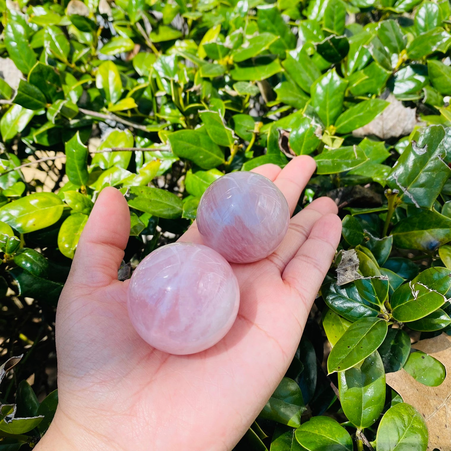 Rose Quartz Sphere, Crystal Ball, Stone for Self Love, Crystal for Friendship, Natural Rose Quartz Sphere, Stone for Love