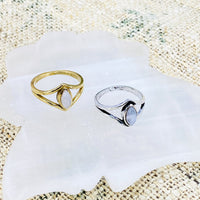 Sterling Silver Ring, Gold Filled Rings, Non Tarnish Rings, Crystal Rings, Bohemian Jewelry, Ethnic Jewelry, Unique Rings, Healing Crystal