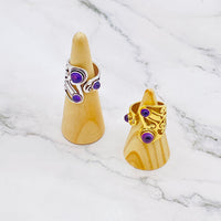Handmade Chunky Adjustable Rings, Vintage Jewelry, Silver Rings, Gold Filled Crystal Rings, Non Tarnish Rings, Gypsy Jewelry, Gift For Her
