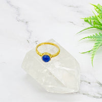 Gold Filled Stackable Rings, Crystal Rings, Handmade Jewelry, Bohemian Rings, Gift for Mom, Gold Band Rings, Fashionable Ring