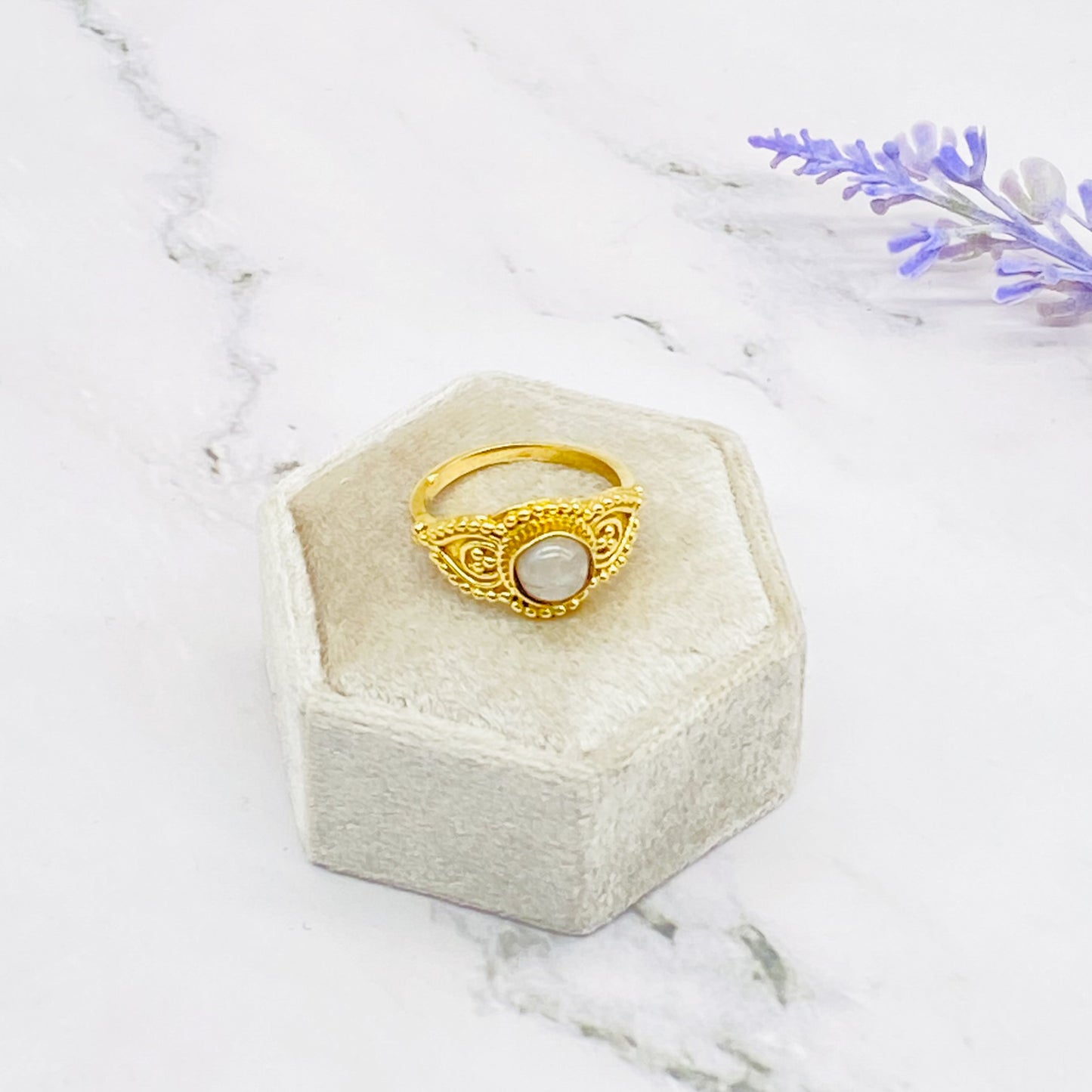 Gold Filled Crystal Ring, Handmade Ring, Statement Jewelry, Bohemian Ring, Gift For Her, Gemstone Ring, Healing Crystals