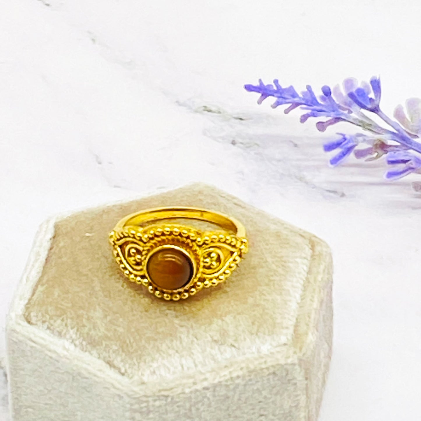 Gold Filled Crystal Ring, Handmade Ring, Statement Jewelry, Bohemian Ring, Gift For Her, Gemstone Ring, Healing Crystals