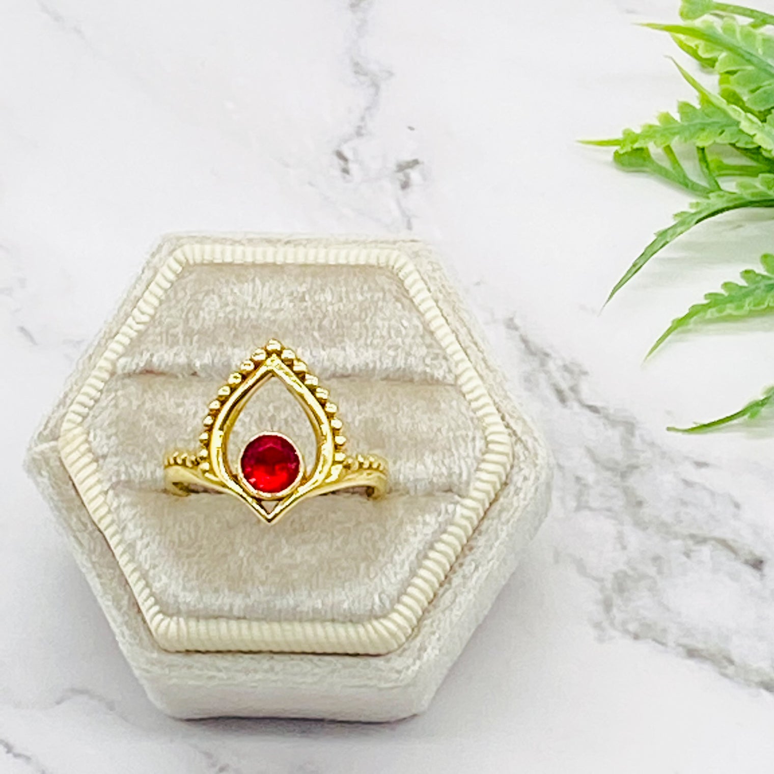 Gold Filled Crystal Ring, Handmade Ring, Gift For Her, Statement Ring, Gift for Mom, Statement Ring, Vintage Jewelry