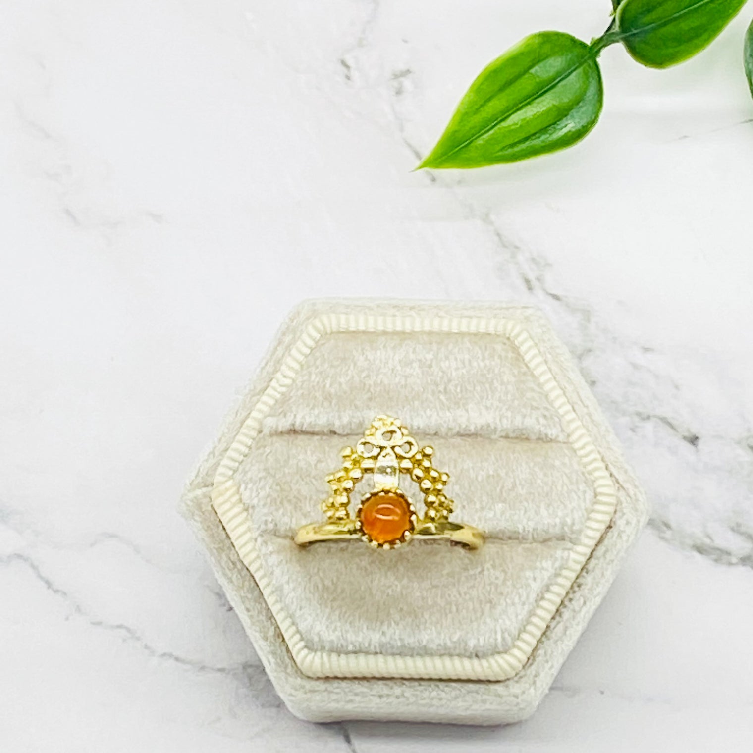 Gold FIlled Natural Crystal Ring, Healing Crystals, Gift For Her, Mothers Day Gift, Statement Ring, Handmade Ring, Minimalistic Style