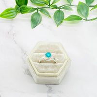 Sterling Silver Ring, Rose Quartz/ Tiger Eye/ Coral/ Turquoise Ring, Natural Crystal Ring, Gift For Her, Minimalistic Ring, Healing Crystal