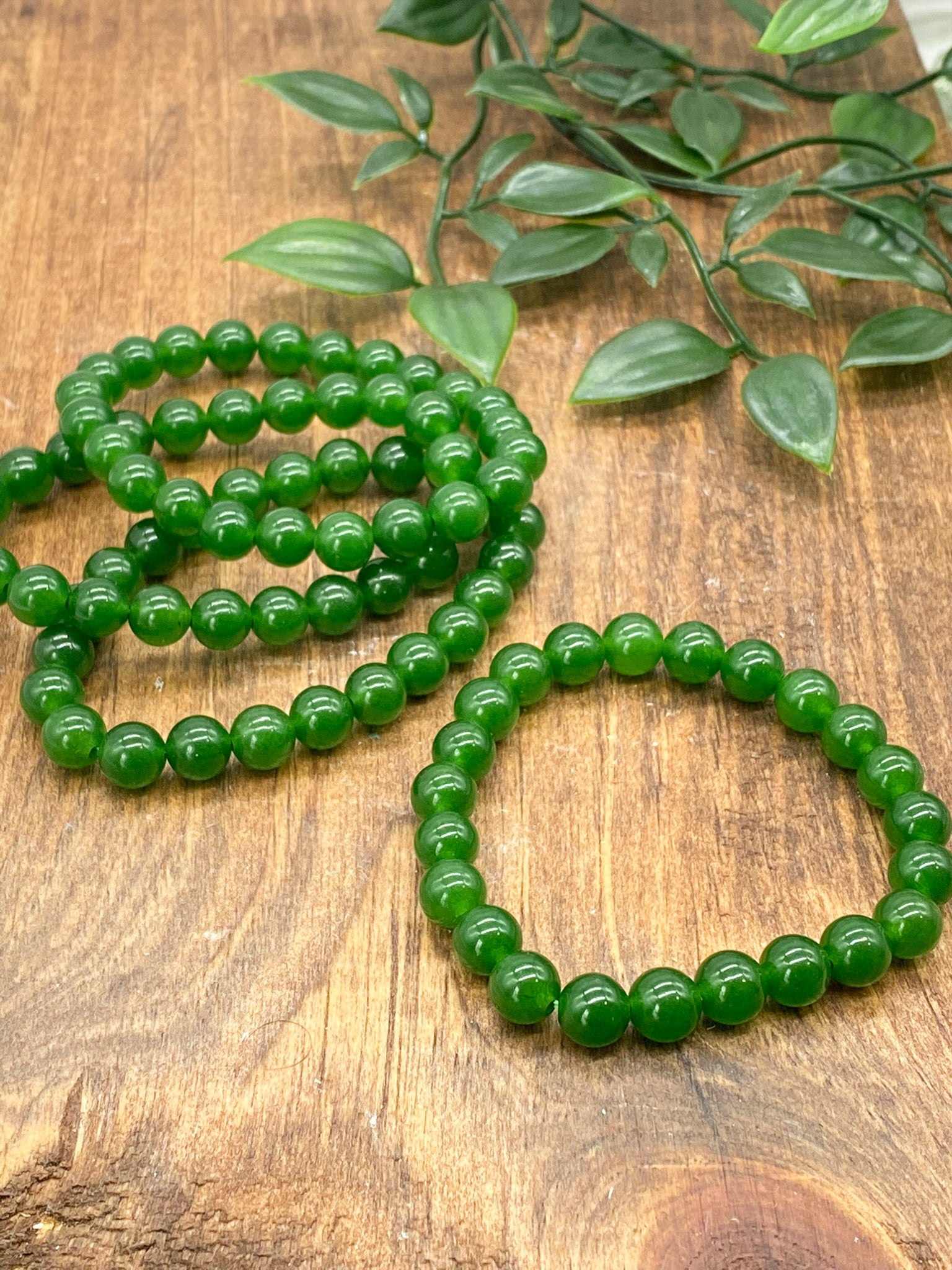 Yellow Jade Bracelet, natural Jade – Healing Emerald