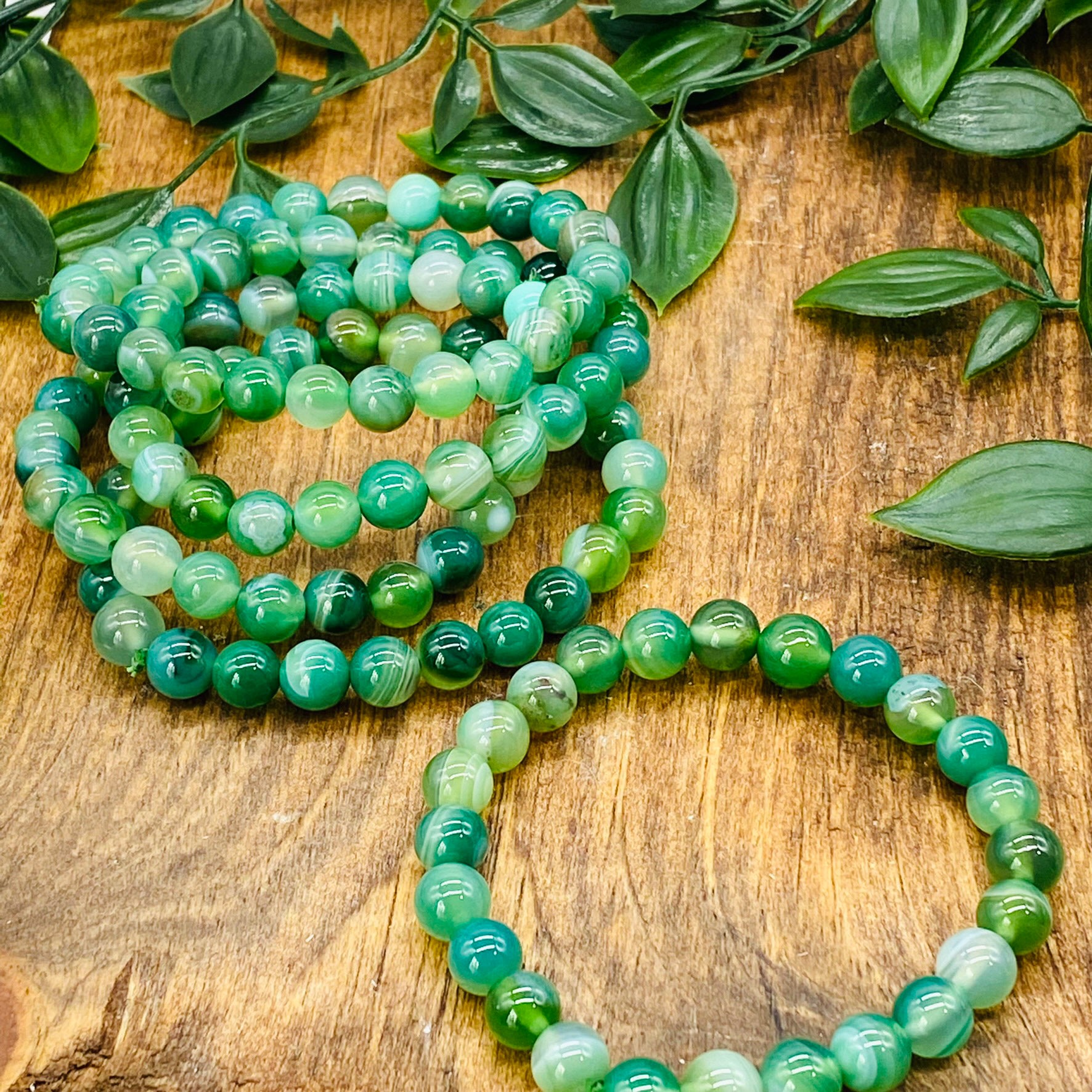  Taozyao Natural Green Jade Bangle Bracelet for Women Girls  Genuine with Certificate丨100% Grade A Jade Handmade Bracelets - Healing
