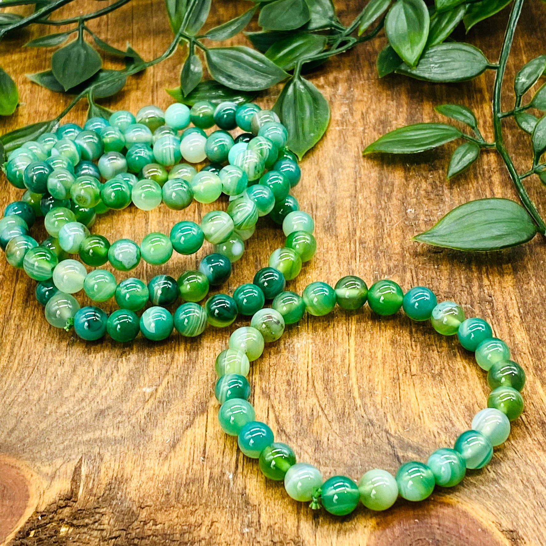 Buy Grade A Green Aventurine Crystal Bead Bracelet 8mm, Genuine Green  Aventurine Bracelet, Healing Crystals, Great Gift for Men & Women Online in  India - Etsy