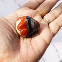 Red Jasper Tumblestones, Polished Red Jasper, Base Chakra Crystals, Protective Stone, Crystal of Health, Grounding Gemstones, EMF Protection