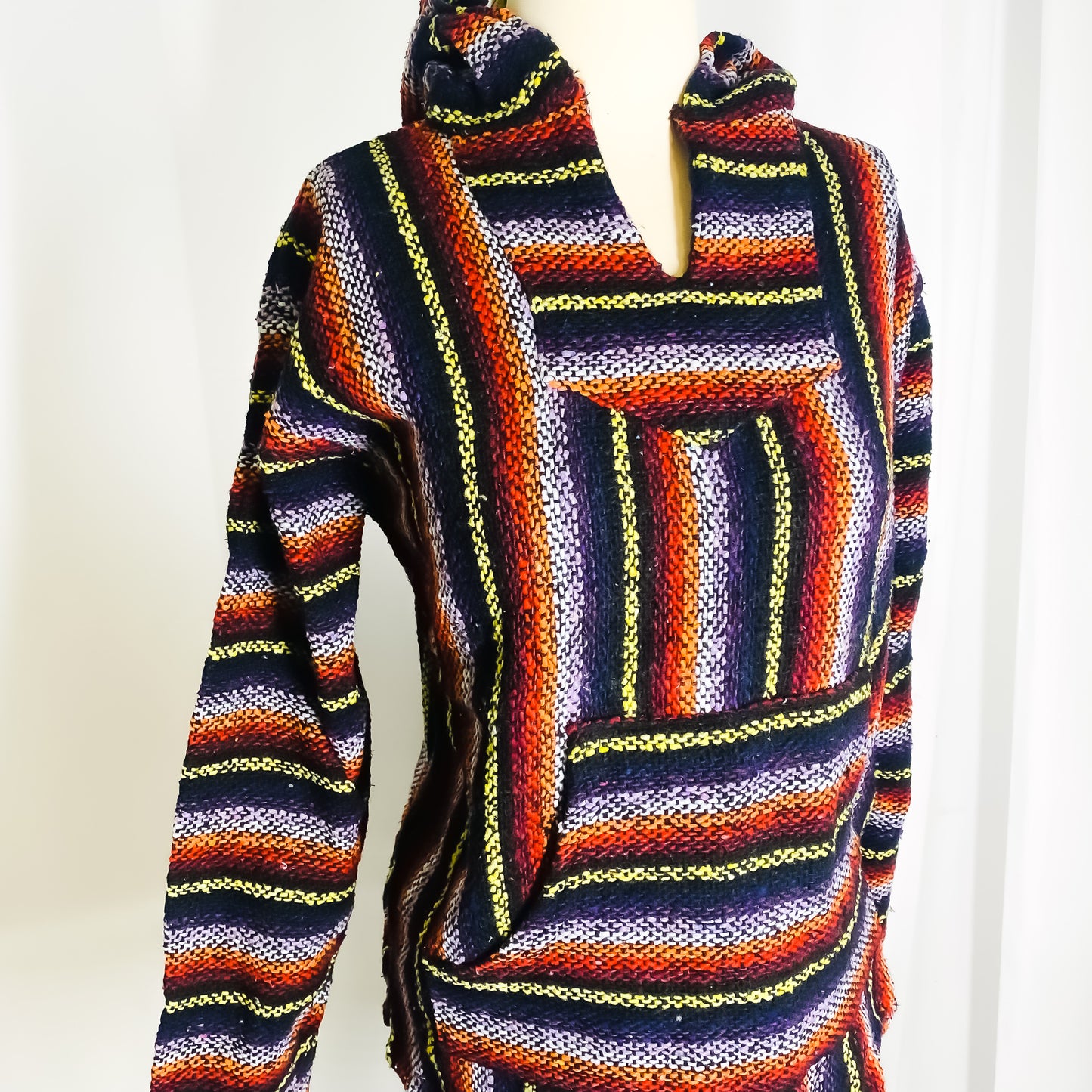 Baja Mexican Hoodie With Pockets