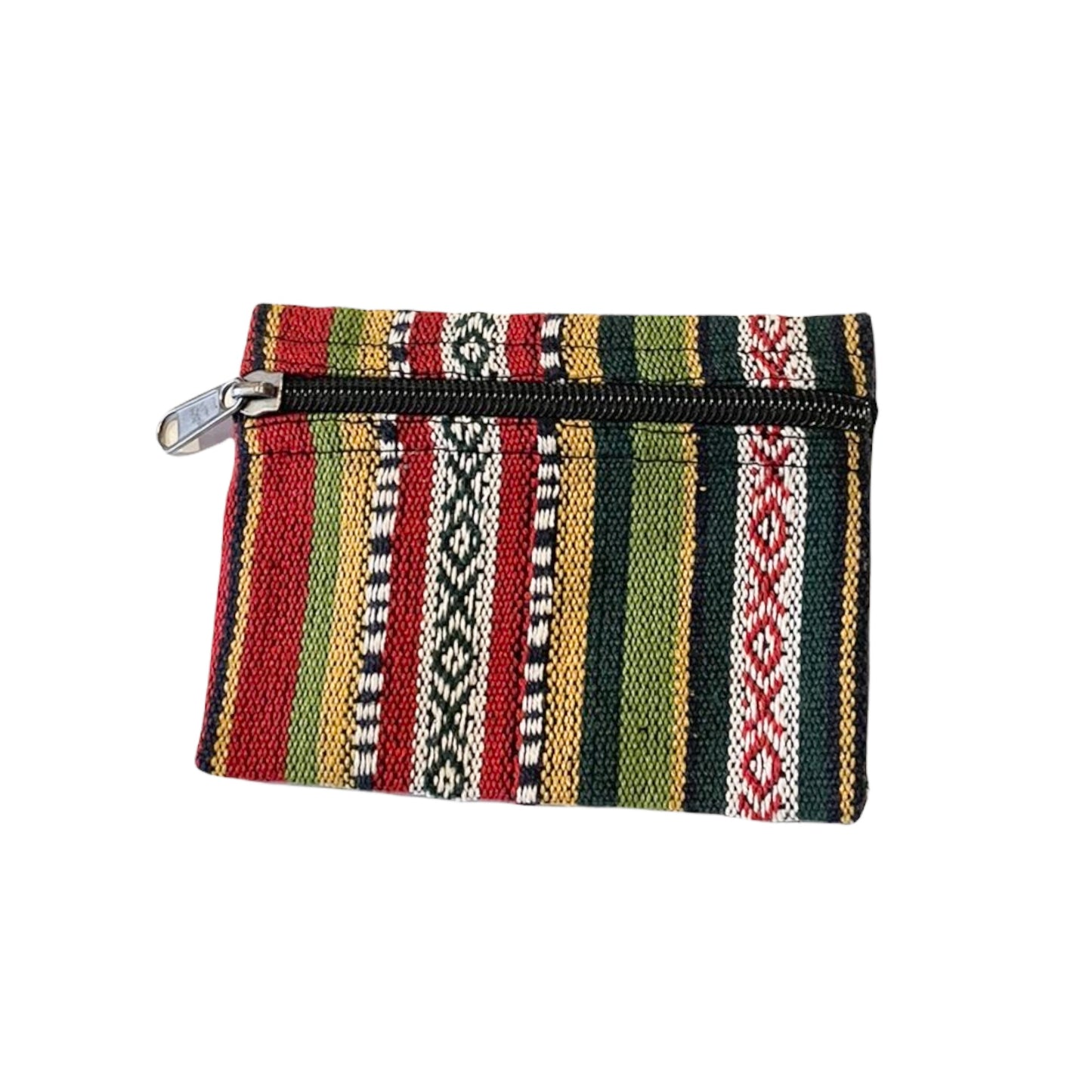 Cotton Small Coin Purse, Zippered Ghere Mini Wallets, Vegan Purse, Eco Friendly Purse, Nepali Bag Coin Purse, Gift For Her, Colorful Purse