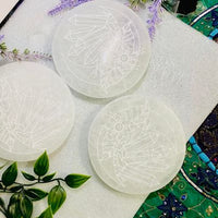 Selenite Crystal Charging Station