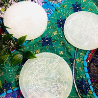 Selenite Crystal Charging Station