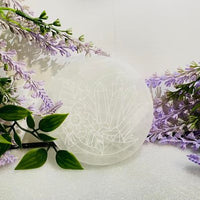 Selenite Crystal Charging Station