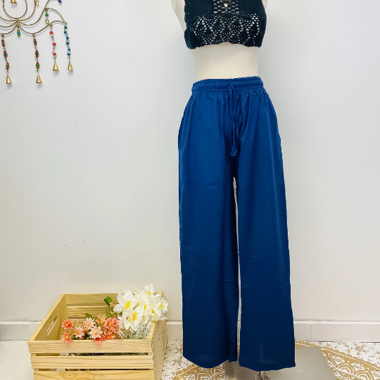 Unisex Organic Cotton Palazzo Pants