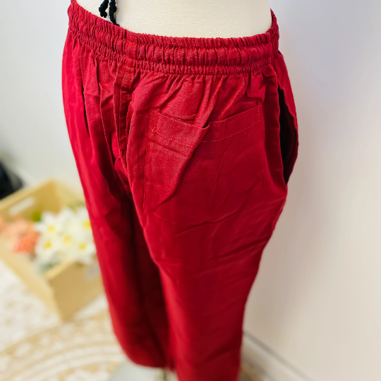 Unisex Organic Cotton Palazzo Pants
