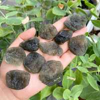 Raw Moldavite Crystal, Natural Moldavite, 2.8 gram to 11.33 gram,Genuine Authentic stone For Protection, Self Healing Stones, Chakra Healing