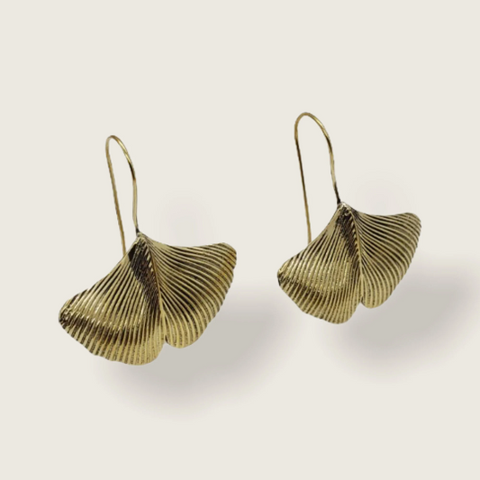 Bronze Elephant Earring, Dangle Earring, Gift For Her, Earring Accessories, Bohemian Jewelry, Elephant Earring, Wing Earrings