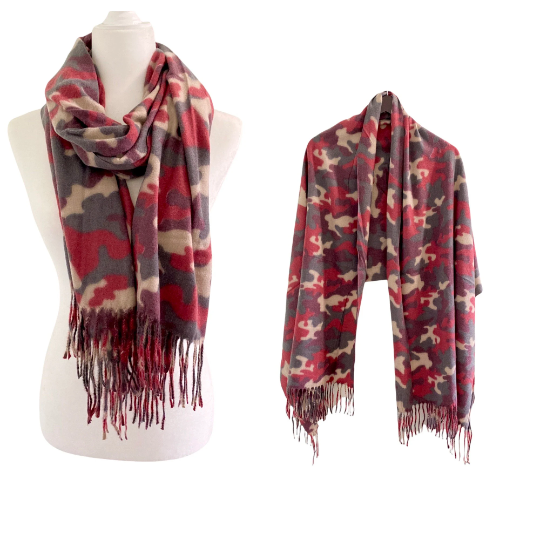 Colorful Fall and Winter Bohemian Scarves