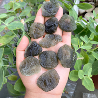Raw Moldavite Crystal, Natural Moldavite, 2.8 gram to 11.33 gram,Genuine Authentic stone For Protection, Self Healing Stones, Chakra Healing