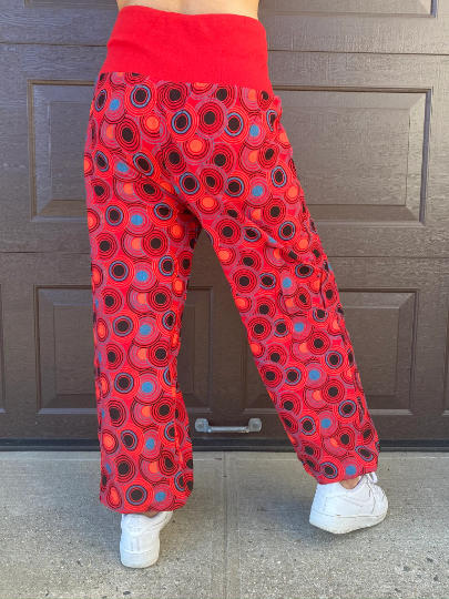 Boho Hippie Harem Cotton Pants Yoga Pants Vibrant Summer