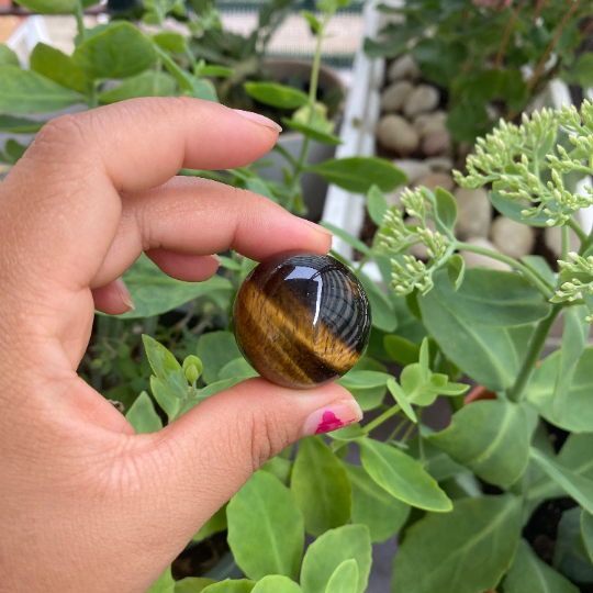 Tiger Eye Sphere Crystal Ball,Crystal Ball,Crystal for Personal Empowerment,Crystal forThroat Chakra,Crystal for dispelling Anxiety