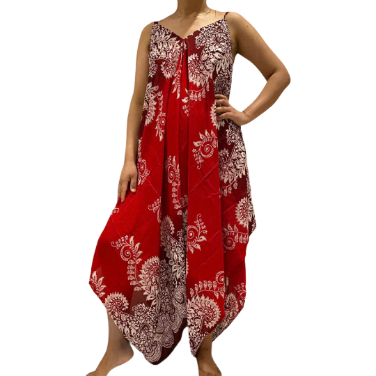 Bohemian loose fit jumpsuit shop