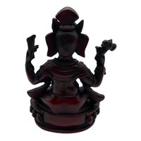 Handmade Ganesh Statue/ Lord Ganesha Statue/ Colorful Ganesh/ Ganesh For Altar/ Good Luck/ Success/ Small Vinayak Statue/ 5" Ganpati