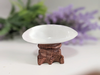 Selenite Palm Stone, Reiki Crystal, Moon Glow Selenite Gemstones, Selenite Healing Crystals,Selenite Soap Stone,Polished Selenite Charger