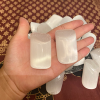 Selenite Cubes, Cleansing Stone, Medium Cylinder Selenite, Satin Spar Selenite Harmonizer Cylinder, Balancing, Chakra Healing, Crystal