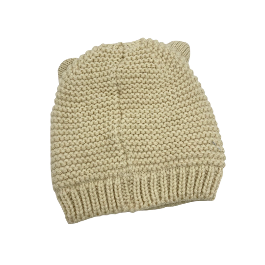 Crochet Cat Design Winter Hat for Kids