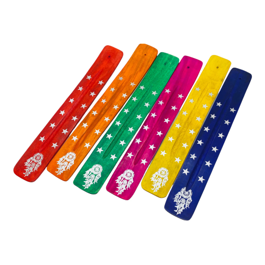 Wooden Incense Burner, Dream Catcher Incense Burner, Incense Stick Holder, Cone Incense Burner, Meditation Gift, Hand Carved  Ash catcher