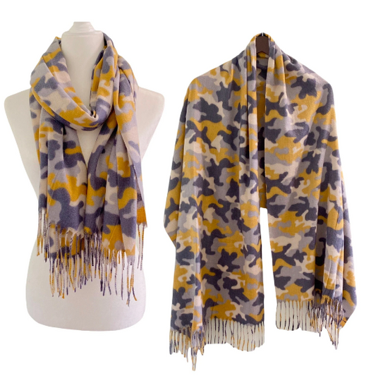 Colorful Fall and Winter Bohemian Scarves
