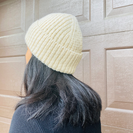 Knitted Unisex Double Lined Hat/Beanie