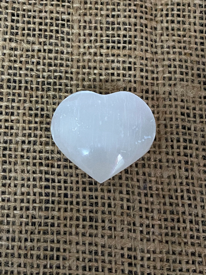 Selenite Heart