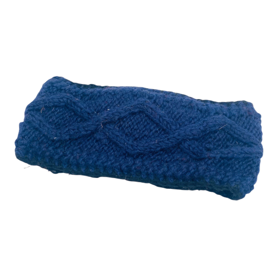 Hand Knitted 100% Wool Head Warmer