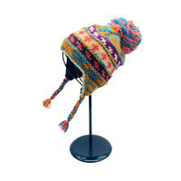 Hand Knitted Merino Wool Toddler/Children Hat and Mitten Set