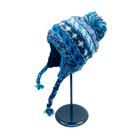 Hand Knitted Merino Wool Toddler/Children Hat and Mitten Set