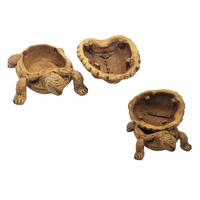 Turtle Trinkets, Handmade Turtle Statue, Good luck Gifts, Home Decor, Symbol of Prosperity, Turtle Jewelry Box, Fengshui Turtle