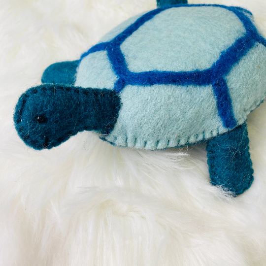 Felted Animal Toys, Turtle, Sea Turtle Plus Toys, Stuffed Animal, Kids Animal Doll, Wool Felt Animals, Gift For Kids, Needle Felted Animal