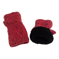 Hand Knitted Wool Fingerless Handwarmer