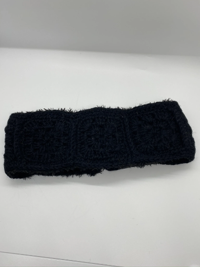 Hand Knitted 100% Wool Fleece Lined Head warmer