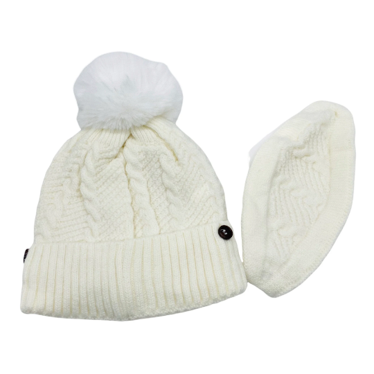 2 in 1 Winter Face Mask Hat/Beanie