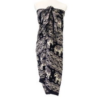 Sarongs/Beach Pareos/Beach Sarongs/Elephant Bikini Coverups/Beach Wear/Bohemian Coverups/Summer Beach Wear