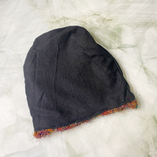 Handmade Natural Silk Slouchy Beanie Hat