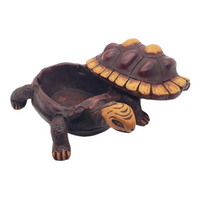 Turtle Trinkets, Handmade Turtle Statue, Good luck Gifts, Home Decor, Symbol of Prosperity, Turtle Jewelry Box, Fengshui Turtle