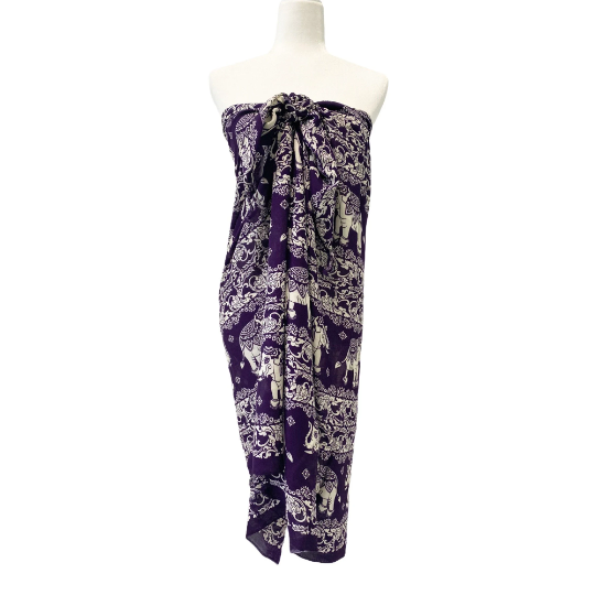 Sarongs/Beach Pareos/Beach Sarongs/Elephant Bikini Coverups/Beach Wear/Bohemian Coverups/Summer Beach Wear